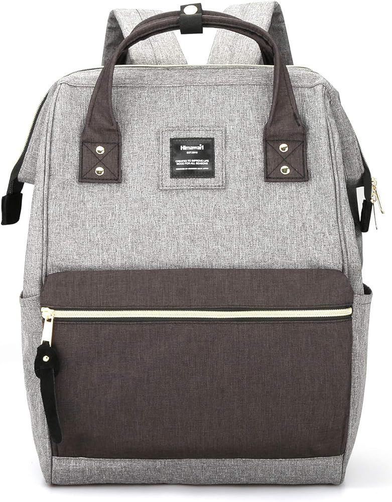 himawari Laptop Backpack for Women&Men,Wide Open Large USB Charging Port 15.6 Inch Laptop Doctor ... | Amazon (US)