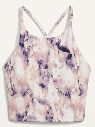 Light Support PowerSoft Longline Sports Bra for Women | Old Navy (US)