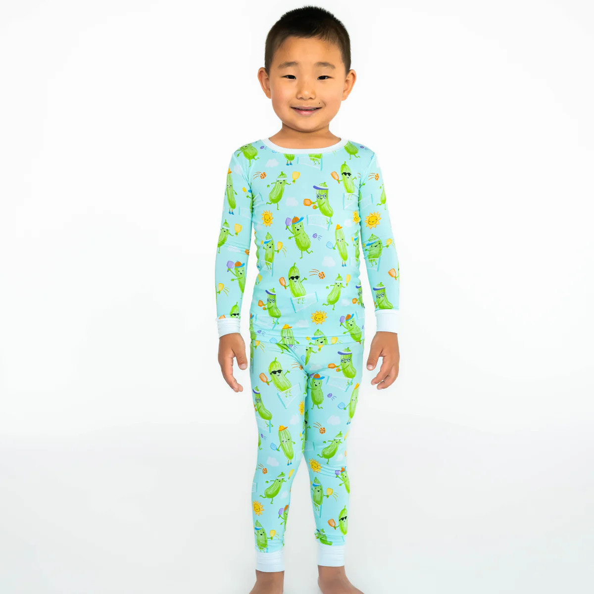 Pickle Power Two-Piece Pajama Set | Little Sleepies