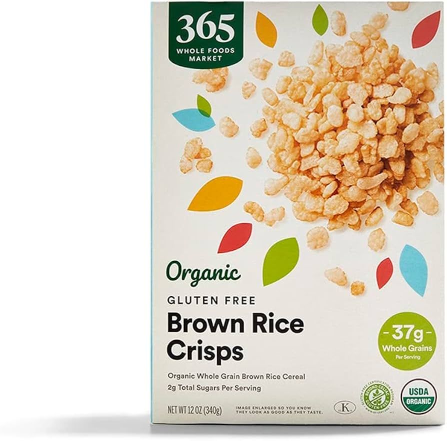365 by Whole Foods Market, Organic Brown Rice Crisps Cereal, 12 Ounce | Amazon (US)
