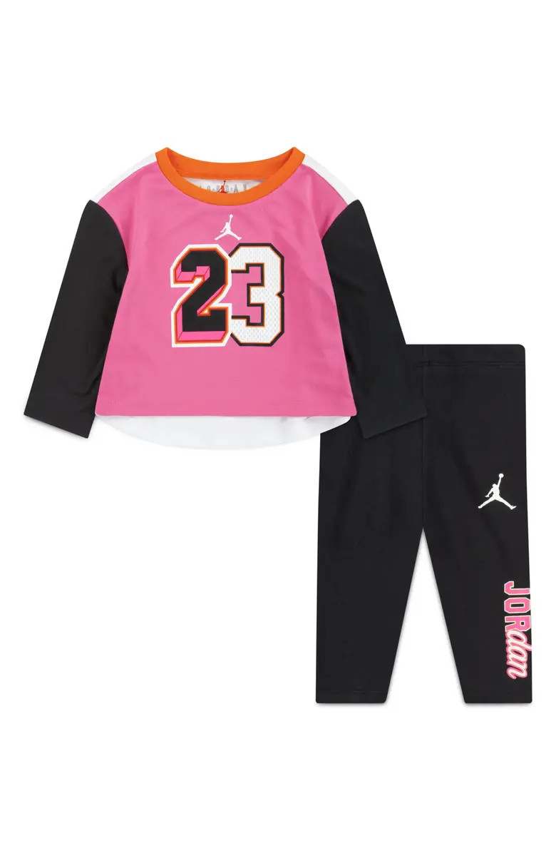 Kids' Long Sleeve Graphic Tee & Leggings Set | Nordstrom