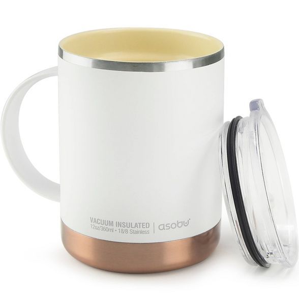 ASOBU Ultimate stainless steel coffee mug - White | Target