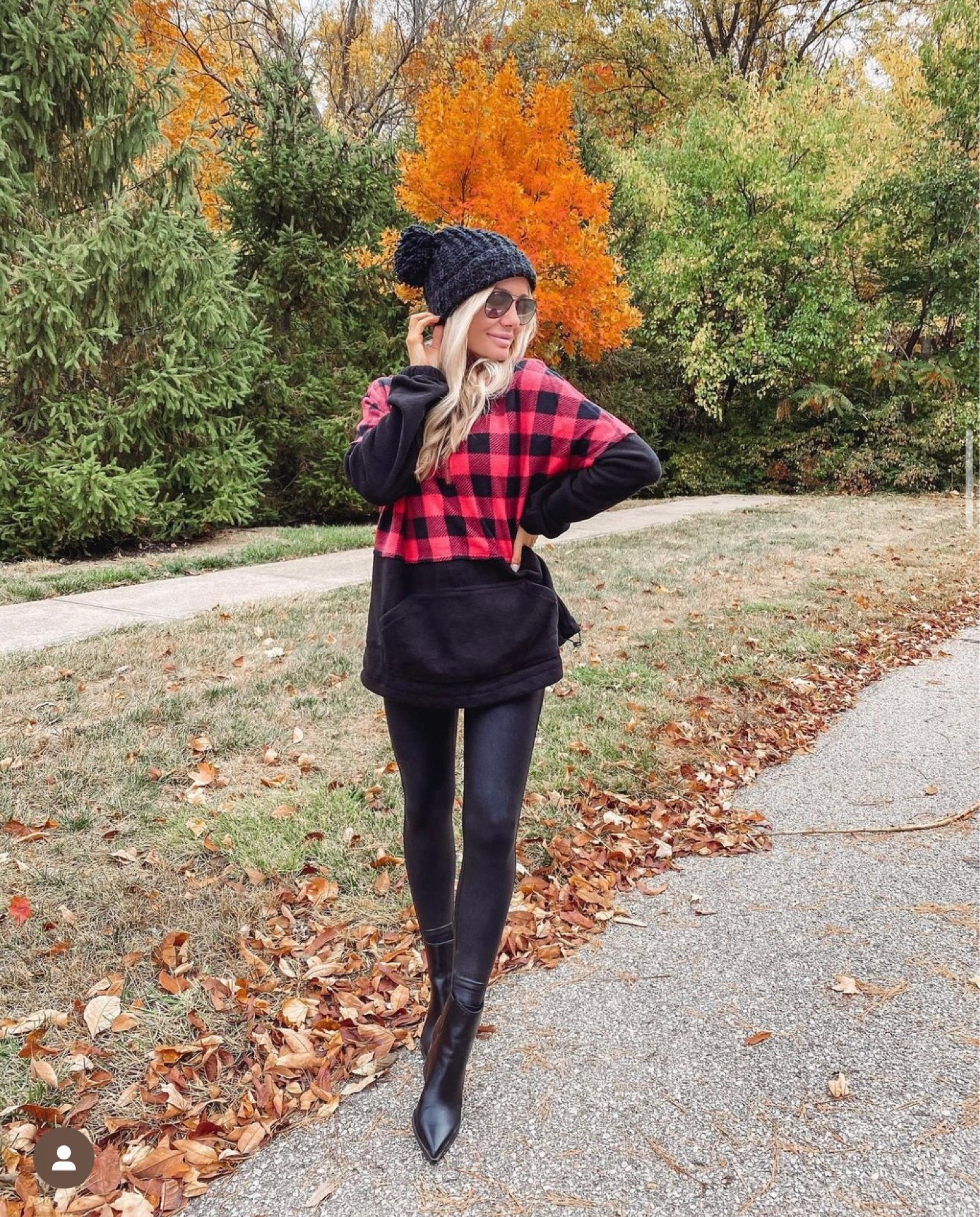 fall outfit, outfit inspo, spanx, spanx leggings, steve madden, steve madden booties, target, black beanie, winter fashion

#LTKSeasonal #LTKunder50 #LTKfit