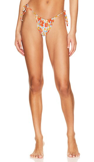 Marley Reversible Bikini Bottom in Flo | Revolve Clothing (Global)