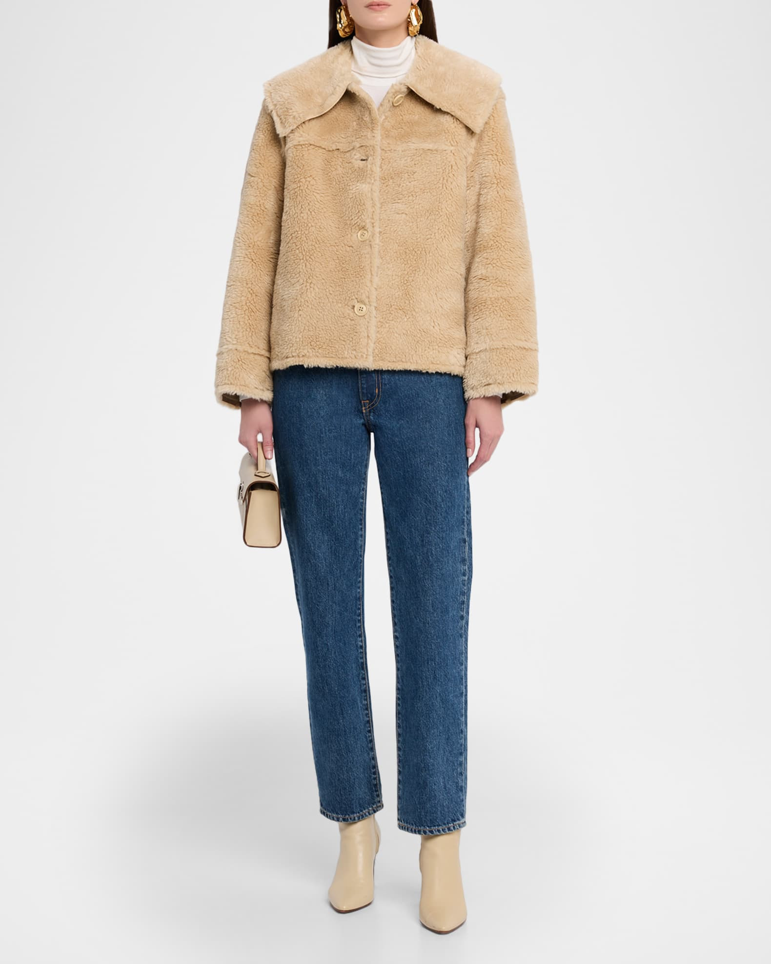 Wesson Faux Shearling Jacket | Neiman Marcus