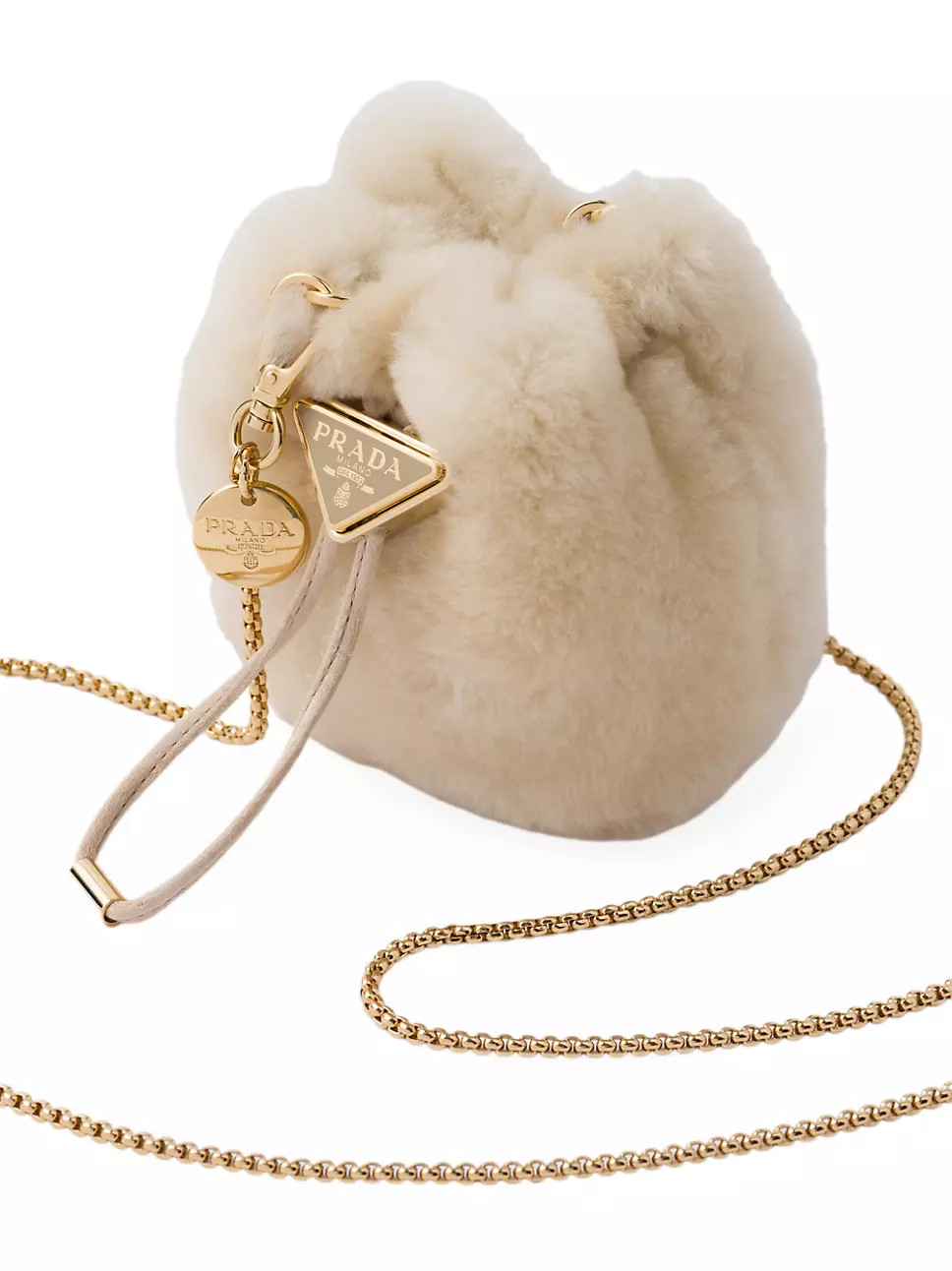 Shearling Mini-Pouch | Saks Fifth Avenue