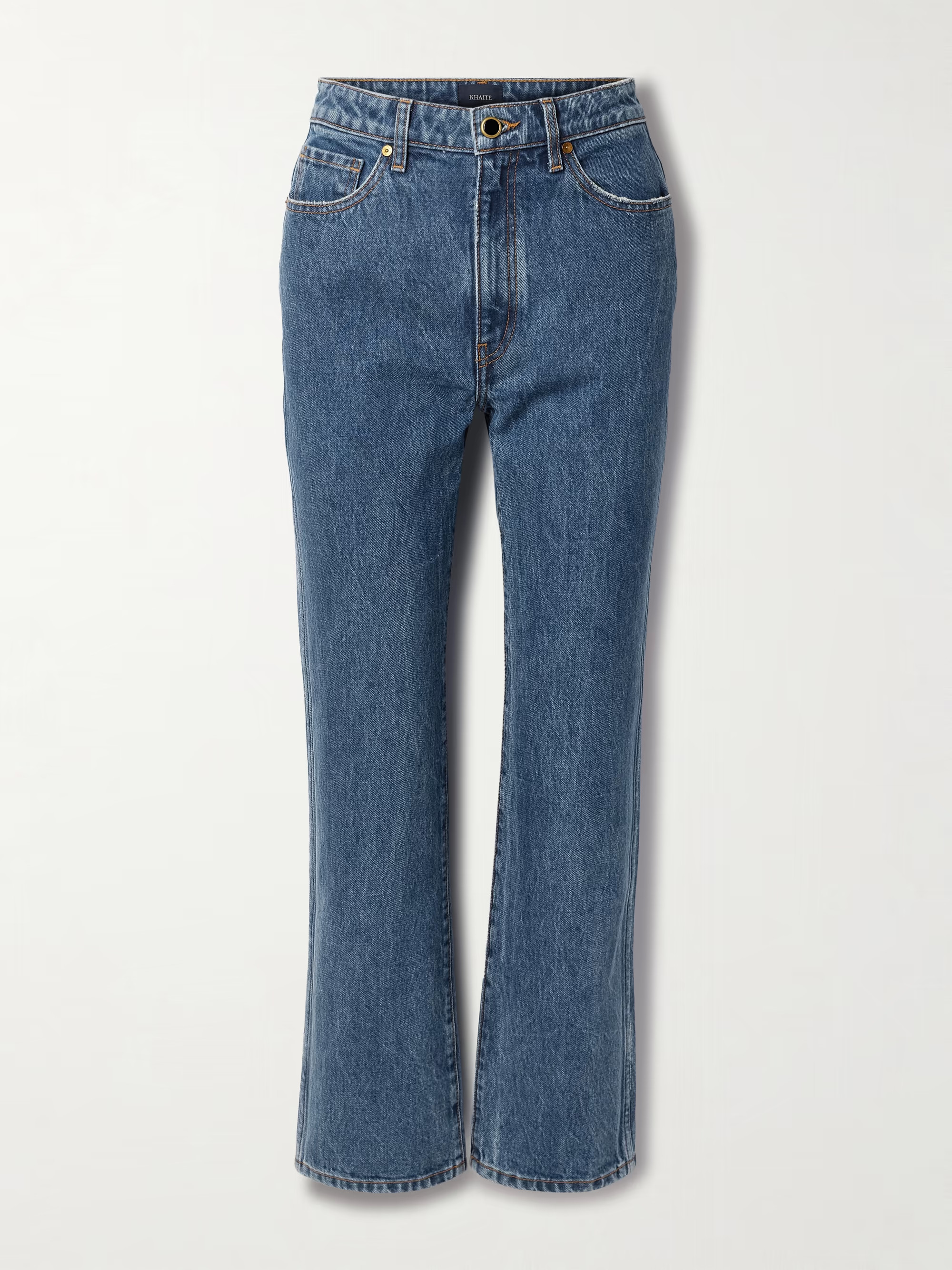 Abigail cropped high-rise straight-leg jeans | NET-A-PORTER (US)