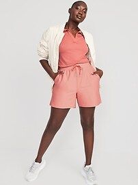 High-Waisted PowerSoft Shorts for Women -- 5-inch inseam | Old Navy (US)