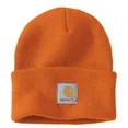 Carhartt A18-Q37 Men's Knit Cuffed Beanie, Marmalade, One Size | Walmart (US)