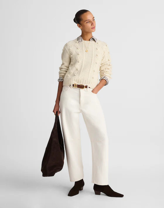 The Darted Barrel-Leg Jean | Madewell