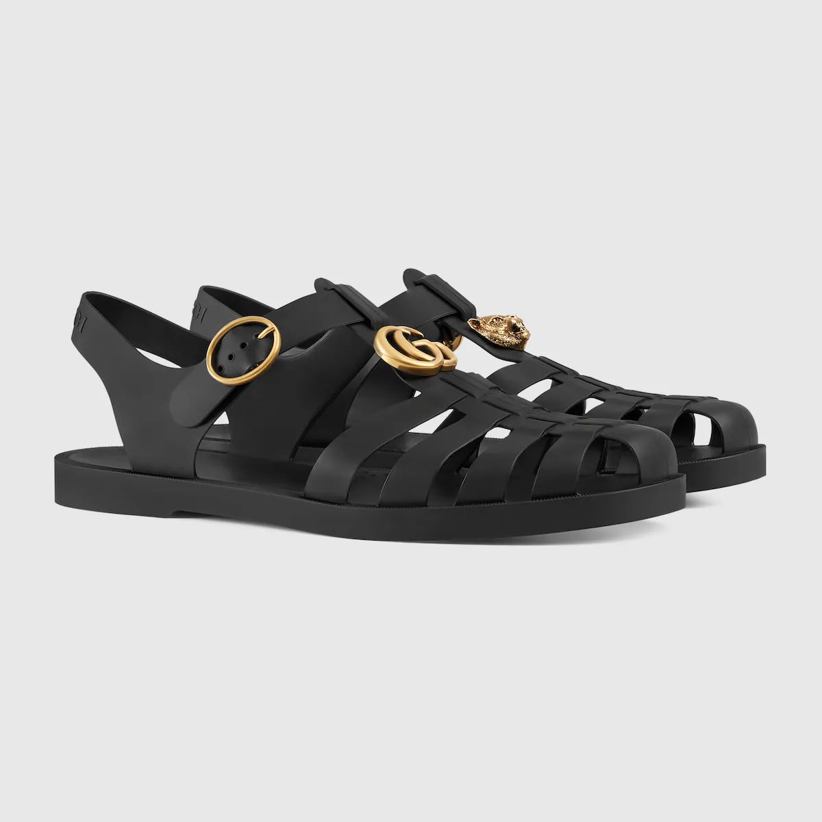 Gucci Rubber buckle strap sandal | Gucci (US)