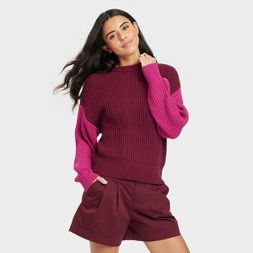 Women's Crewneck Pullover Sweater - A New Day™ | Target