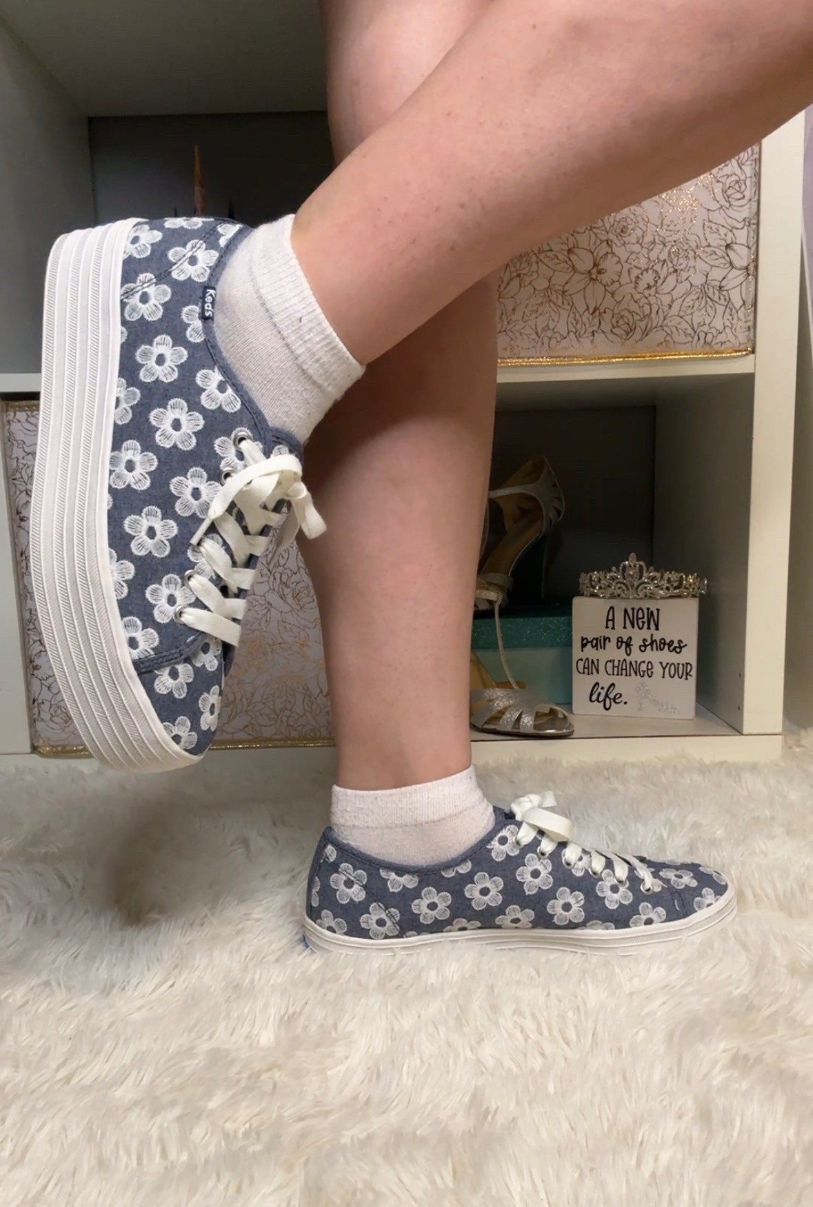 Got some new keds! Total 00’s vibes. Millennial vibes 