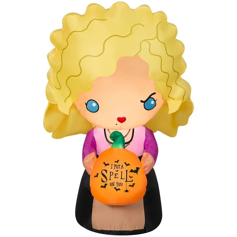 53 Inch Hocus Pocus Sara Sanderson for Halloween by Airblown Inflatables | Walmart (US)