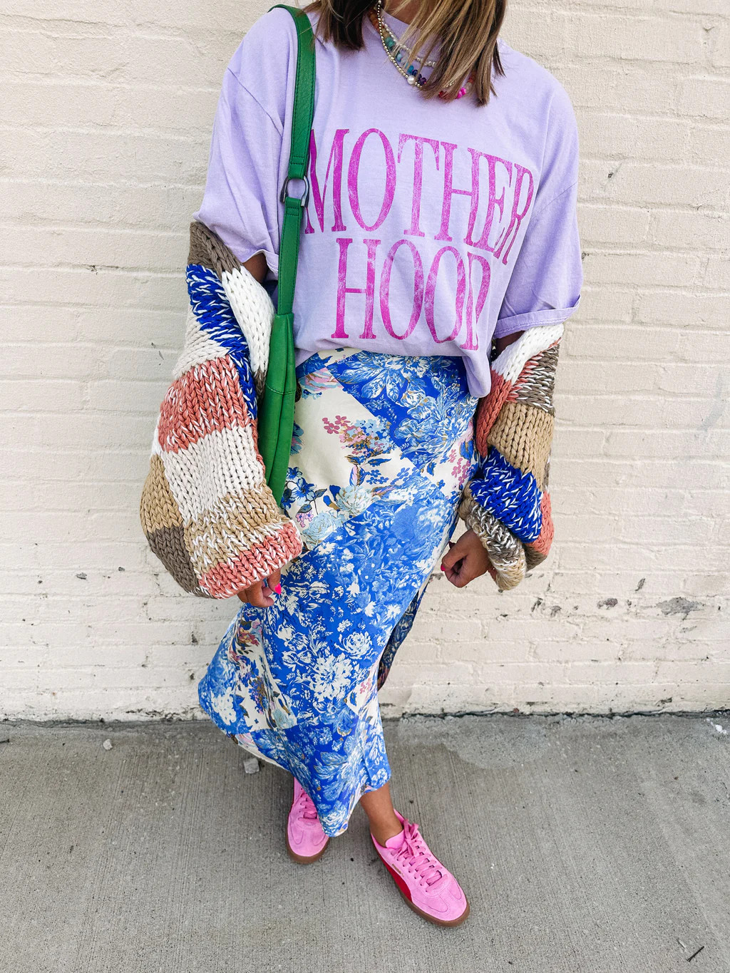 motherhood graphic tee - lilac | Etta & East