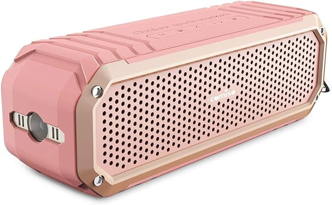 COMISO Bluetooth Speakers with Lights, Loud Dual Driver Wireless Bluetooth Speaker with HD Audio ... | Amazon (US)