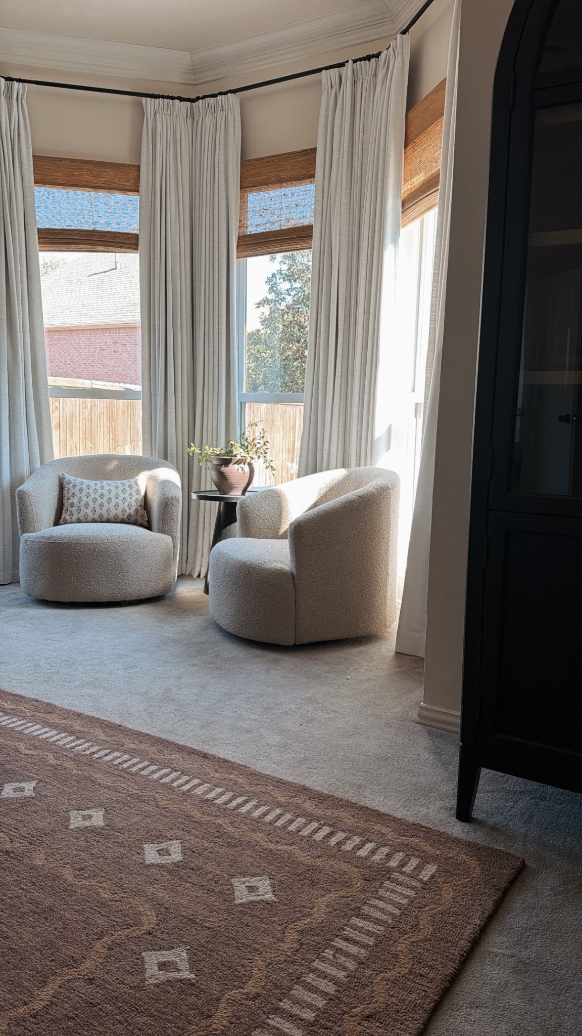 Back in stock! My Walmart swivel chairs are available in this Taupe color again 🙌 12/10 for comfort too!

Sitting area, bay window, bedroom decor 

#LTKHome