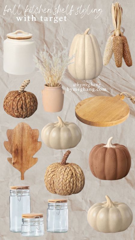 My favorite target threshold fall finds! Decorate your house for fall with these cute accessories - I’m loving the woven and ceramic pumpkins so much. The textures are colors are perfect for fall. @target @targetstyle #targetpartner #target 

#LTKunder50 #LTKhome #LTKSeasonal