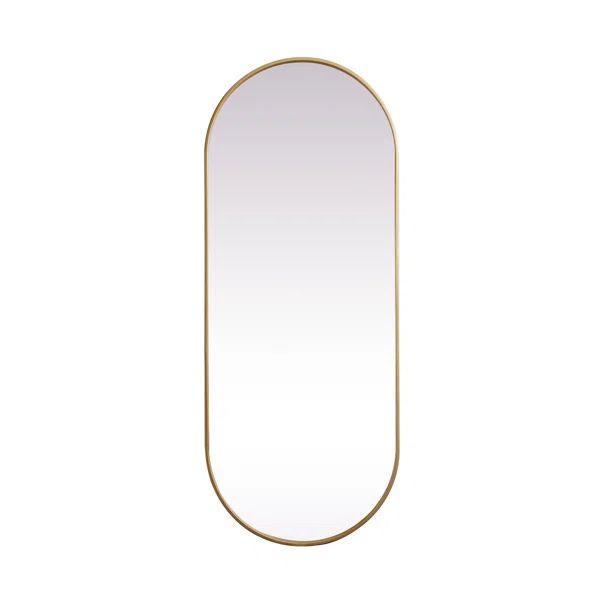 Dillwyn Metal Oval Mirror | Wayfair North America