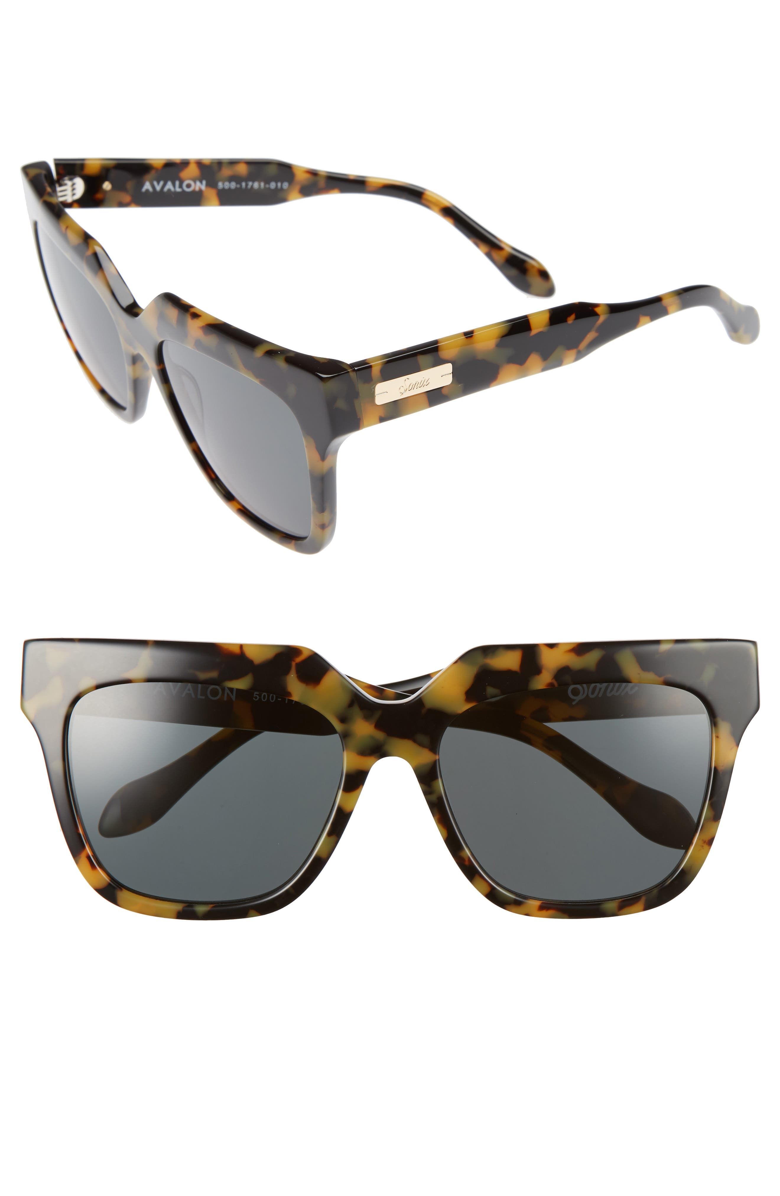 Avalon 57mm Retro Sunglasses | Nordstrom