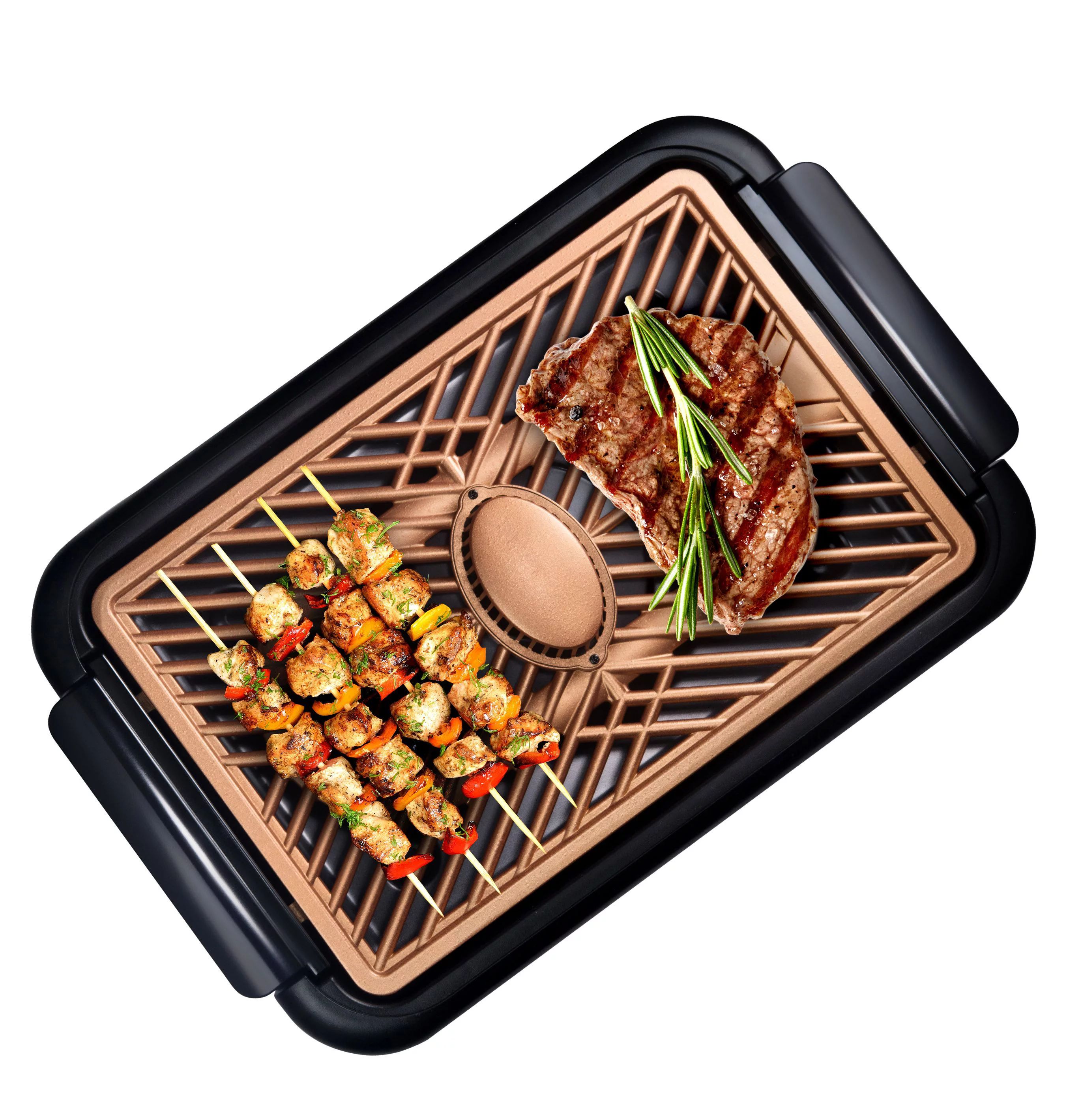 Gotham Steel Smokeless Grill with Fan, Indoor Grill Ultra Nonstick Electric Grill Dishwasher Safe... | Walmart (US)
