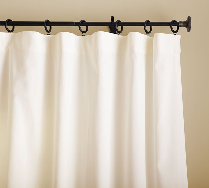 Cameron Cotton Pole-Pocket Curtain | Pottery Barn (US)