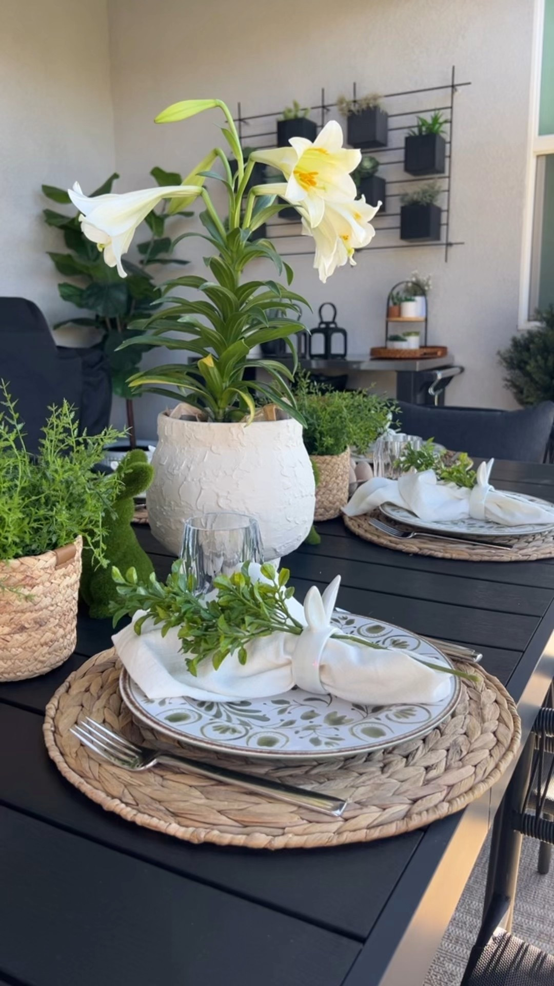 My new melamine dishes, or definitely a conversation piece at brunch! I chose green, but these also come in blue and gray! Spring tablescape, melamine dishes, outdoor dish set, alfresco dining

#LTKSeasonal #LTKHome