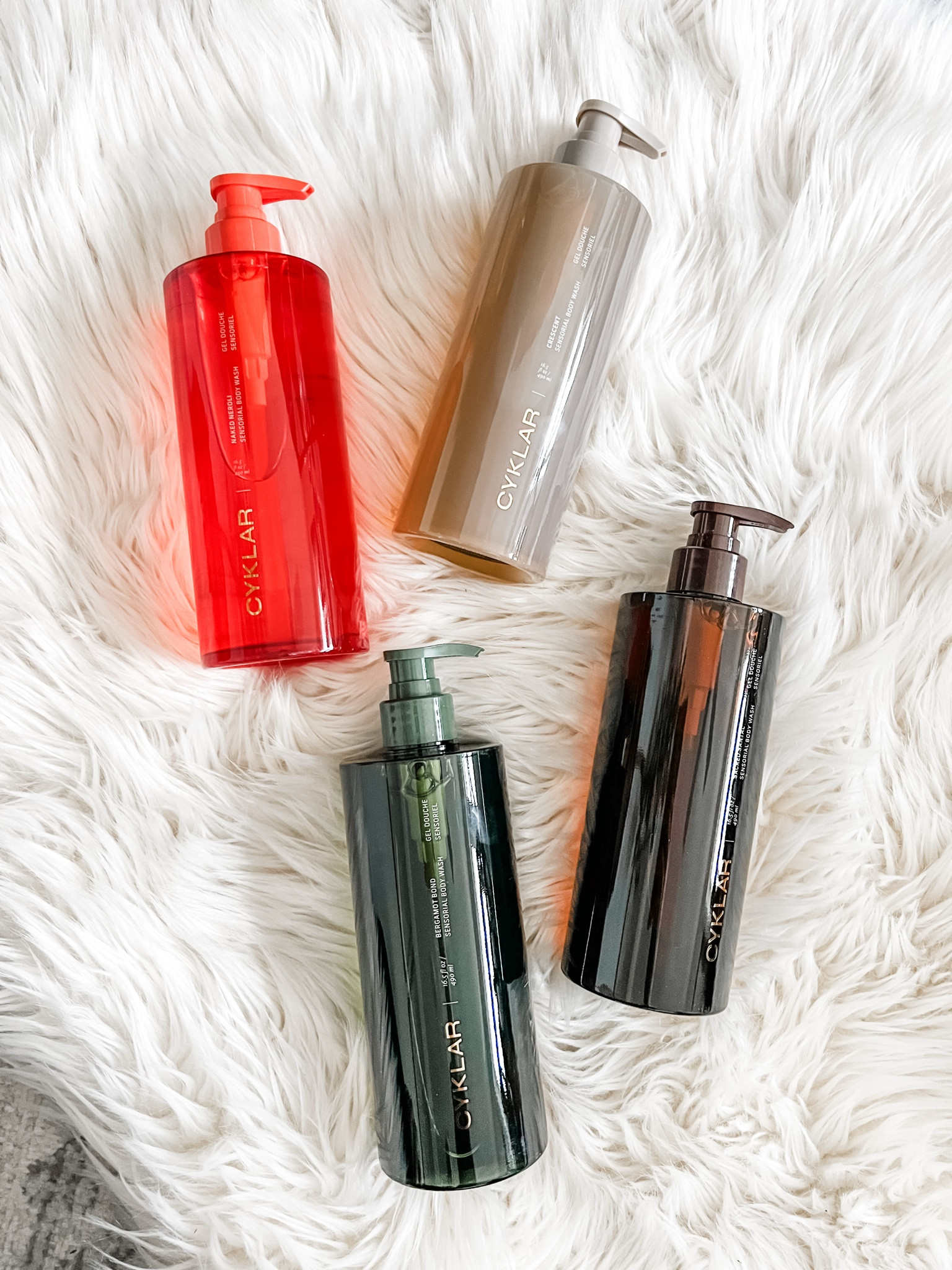 #gifted Sensorial body washes by Cyklar, check these out if you love fragrance and creating luxurious spa-like treatments at home (the also carry a fragrance free body wash)