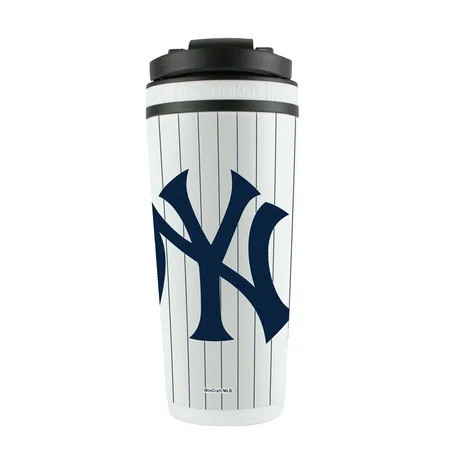 MLB New York Yankees Team Pinstripe 26oz 4D Stainless Steel Ice Shaker | Walmart (US)