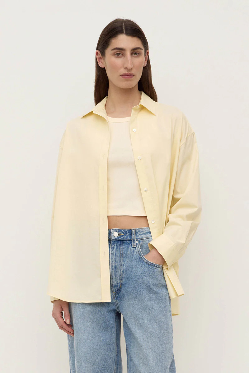 Marigold Poplin Shirt | Assembly Label (AU)