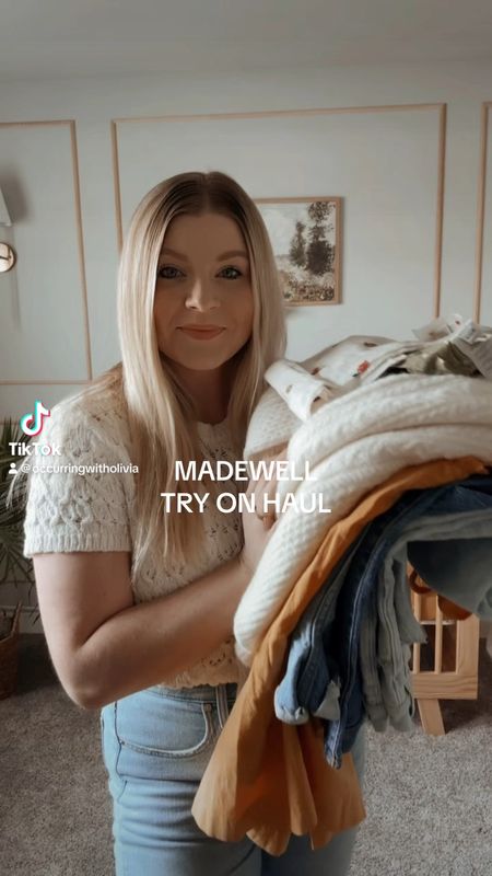 Madewell Try On Haul! Madewell Jeans are my absolute favorite and are worth the splurge! Get 25% off your purchase now with code ‘SUNDAZE’ for a limited time! 

#LTKsalealert #LTKcurves #LTKunder100