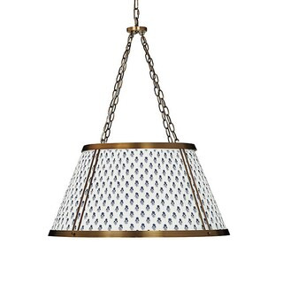Camille Hanging Shade 6-Light Chandelier with Specialty Shade | Ballard Designs, Inc.