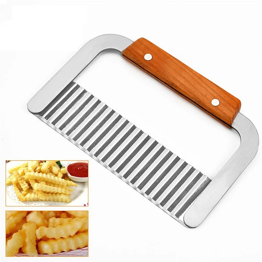 Knife Slicer stainless steel Potato whipper,Potato crimper,Veggie chipper Veggie Chopper Chip Cri... | Walmart (US)