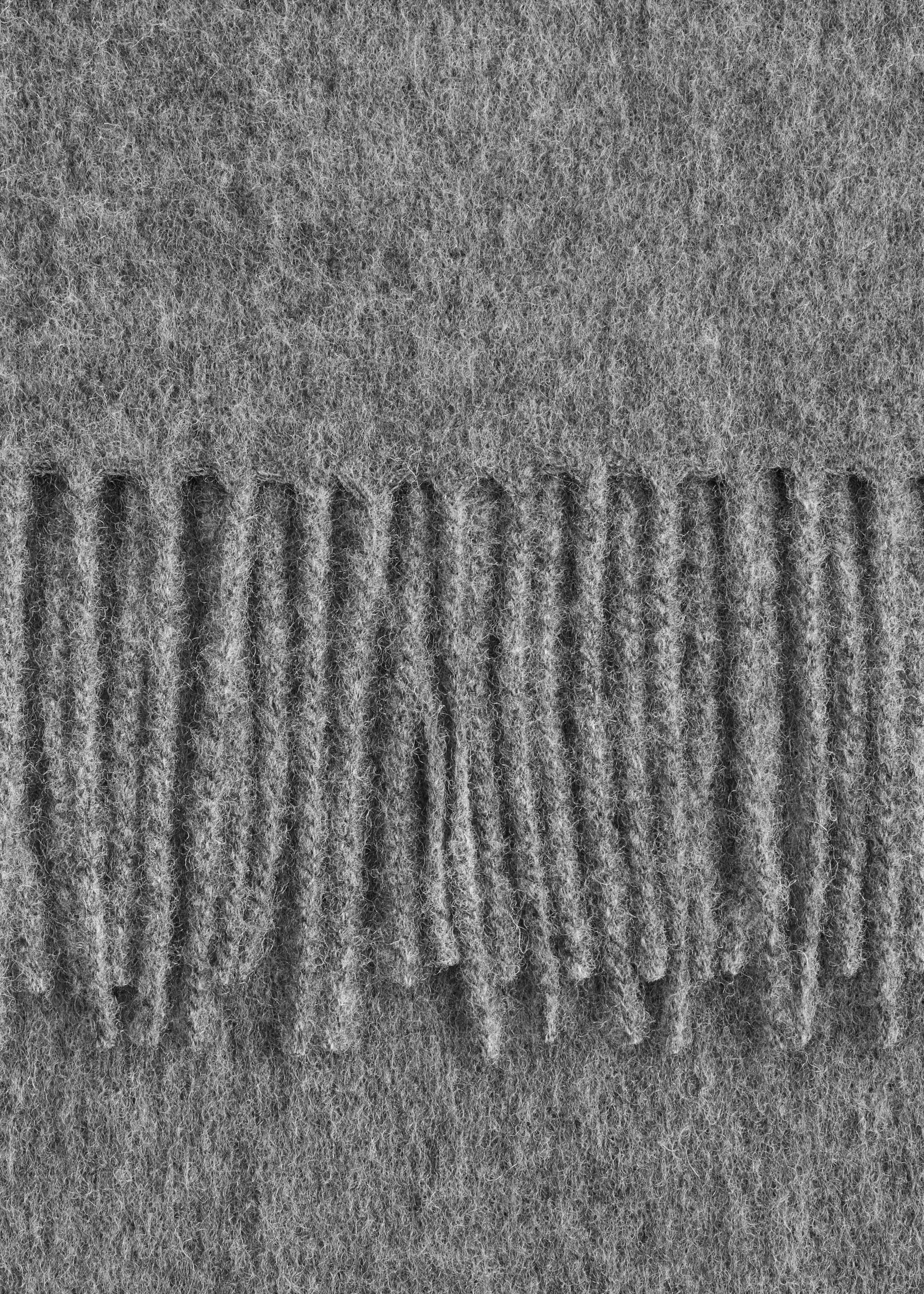 Fringed Wool Blanket Scarf | & Other Stories UK