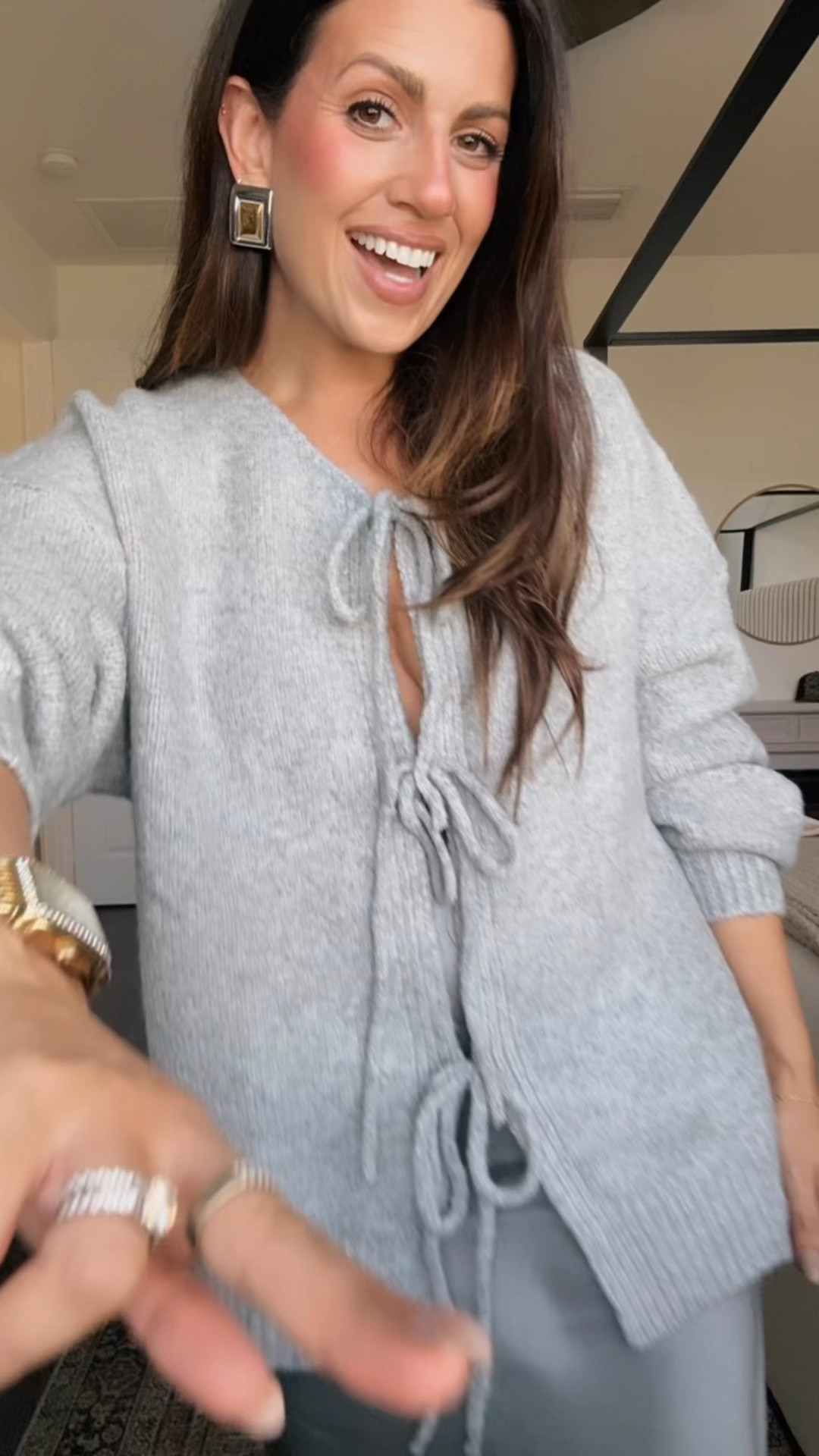 Holiday outfit, holiday party, satin maxi skirt. 

#LTKHoliday #LTKSeasonal #LTKOver40