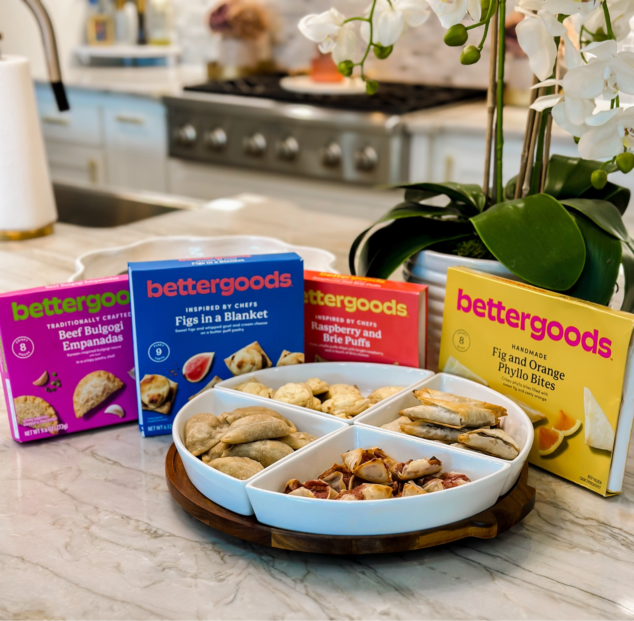 If you’re ever having a last-minute party, make sure you stock your freezer with these amazing chef inspired appetizers by bettergoods from @walmart. #walmartpartner #walmart #bettergoods