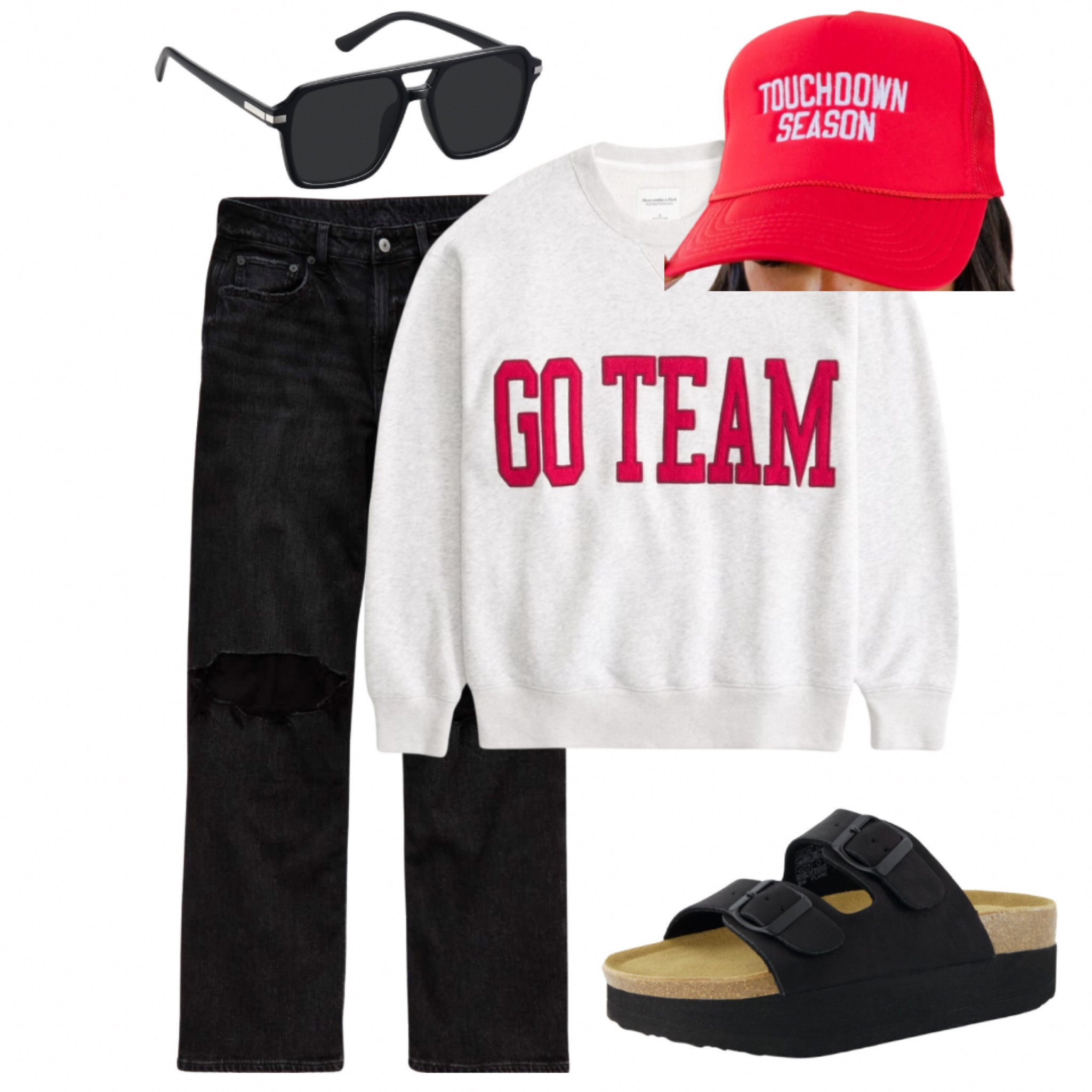 Football outfit, basic football outfit, basic outfit, fall outfit

#LTKMidsize #LTKStyleTip