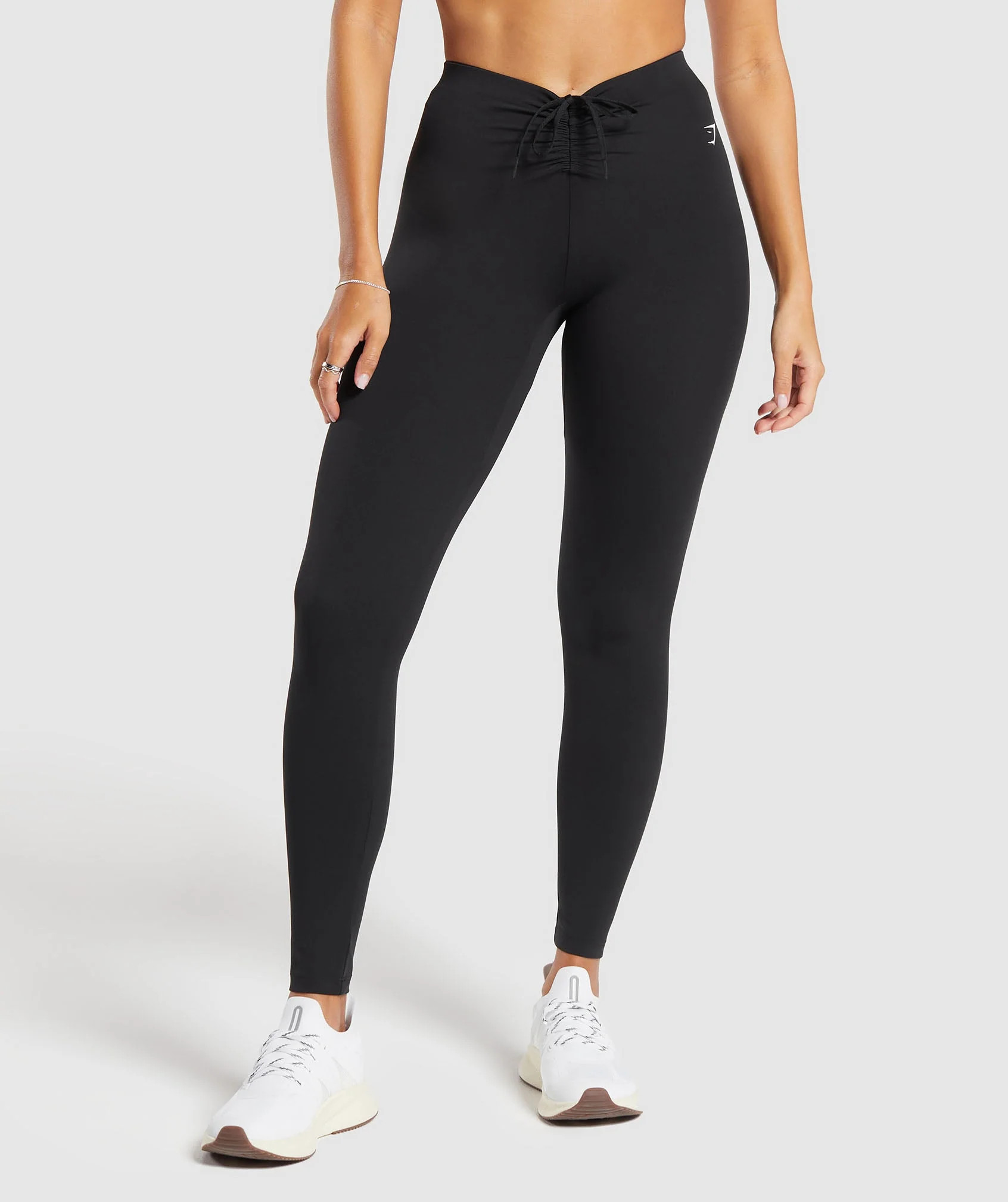 Gymshark Ruche Leggings - Black | Gymshark US