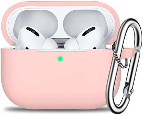 AirPods Pro Case Cover with Keychain, Full Protective Silicone Skin Accessories for Women Girl with  | Amazon (US)