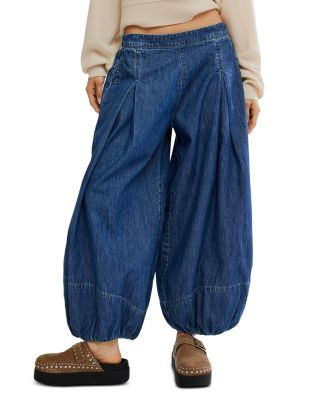 Free People Moonflower Cotton Balloon Leg Jeans | Bloomingdale's (US)