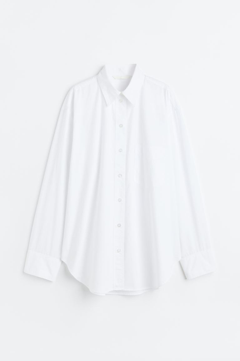 Cotton Poplin Shirt | H&M (AU)