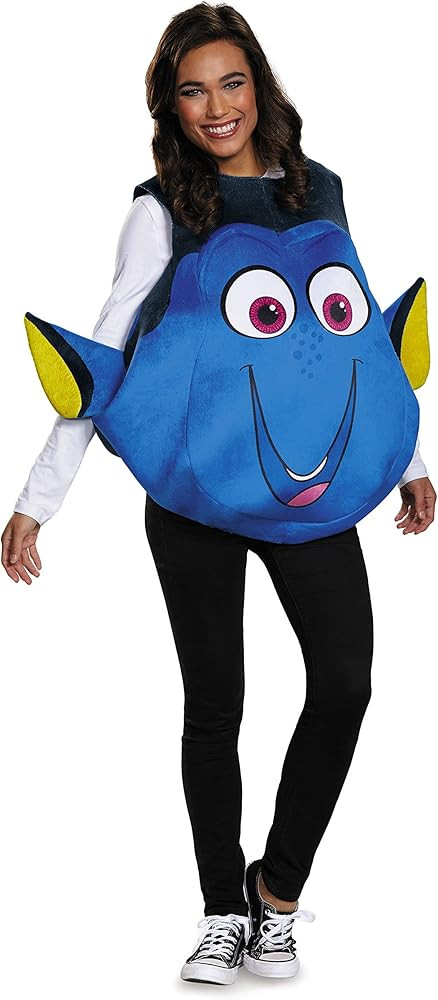 Disguise womens Finding Dory Dory Adult Sized Costume, Blue, Standard US | Amazon (US)