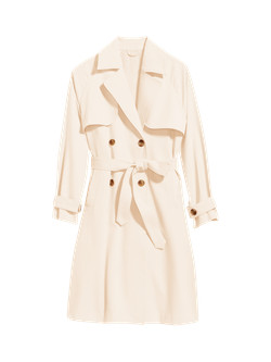 Double-Breasted Tie-Belt Trench Coat for Women | Old Navy (US)