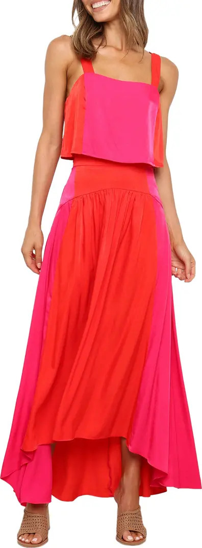 Petal & Pup Lulu Floral Print Two-Piece High-Low Dress | Nordstrom | Nordstrom