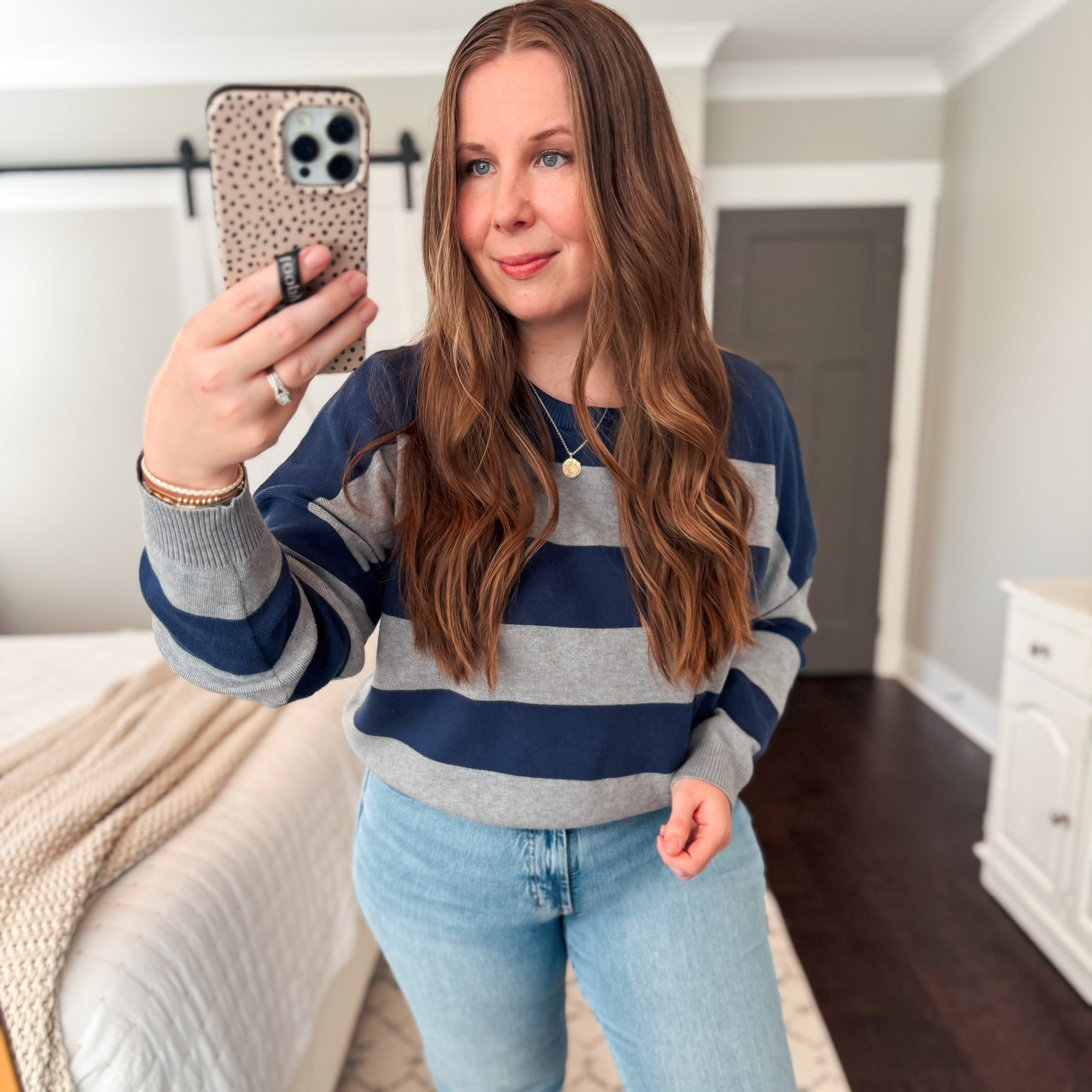 #WalmartPartner #WalmartFashion @Walmart 

That effortless ‘threw it on and still look cute’ kind of fall sweater! 

colorblock sweater, fall sweater, casual fall sweater, lightweight sweater, fall outfit, walmart fall fashion 2025 

 #LTKSeasonal #LTKMidsize #LTKFindsUnder50
