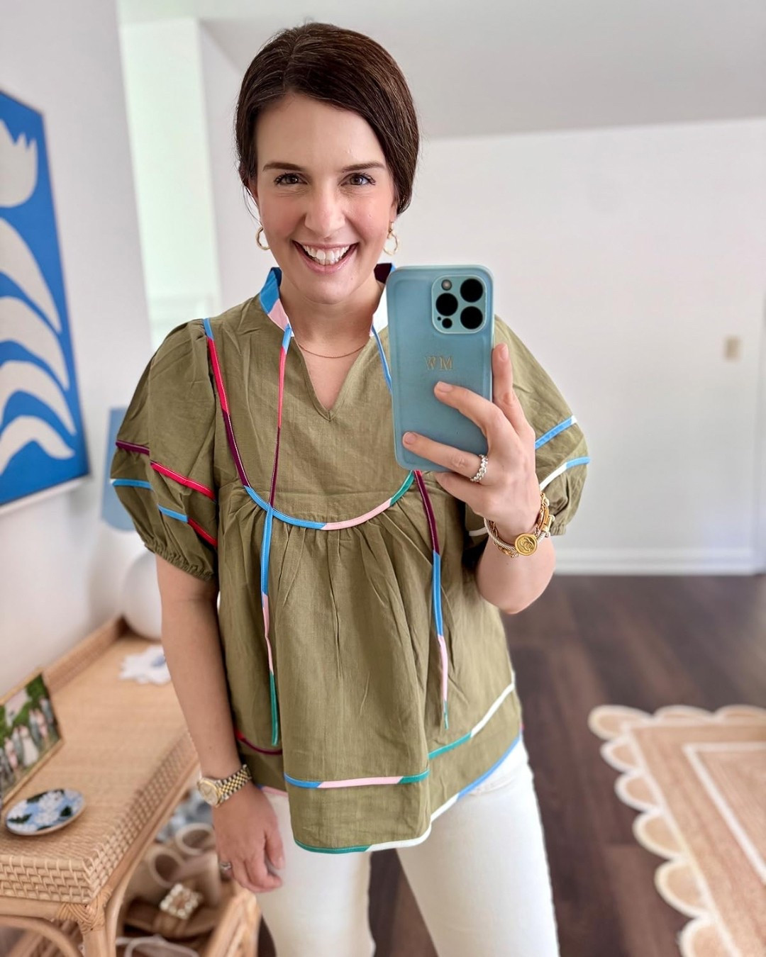 The cutest new Amazon top! So comfy and flattering. Order tts 

#LTKStyleTip #LTKWorkwear #LTKFindsUnder50