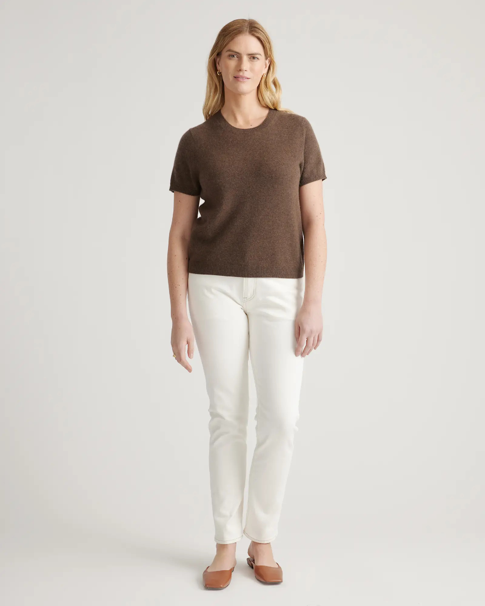 Mongolian Cashmere Tee | Quince