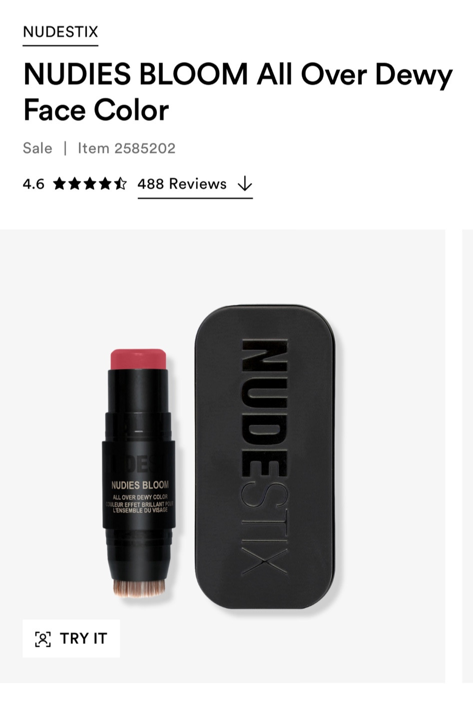 ALL OVER DEWY STICK 🔥 Complements your complexion on any skin tone. I definitely know what I’m getting 😍 

#LTKsalealert