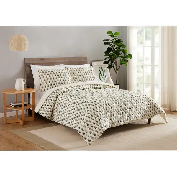 Laurel & Mayfair 3 Piece Gwyn Quilt Set - Queen | Bed Bath & Beyond