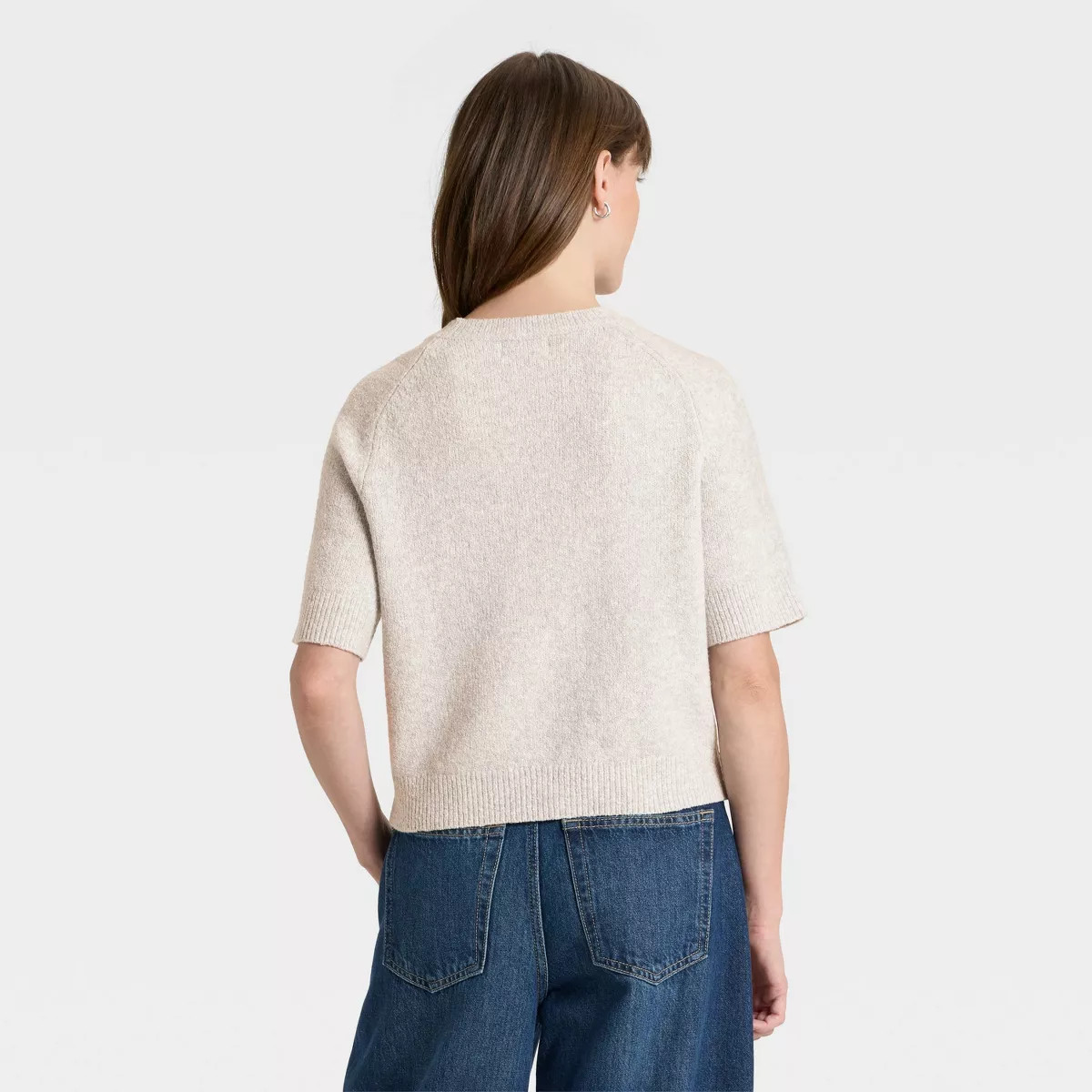 Women's Short Sleeve Crewneck Pullover Sweater - Universal Thread™ | Target